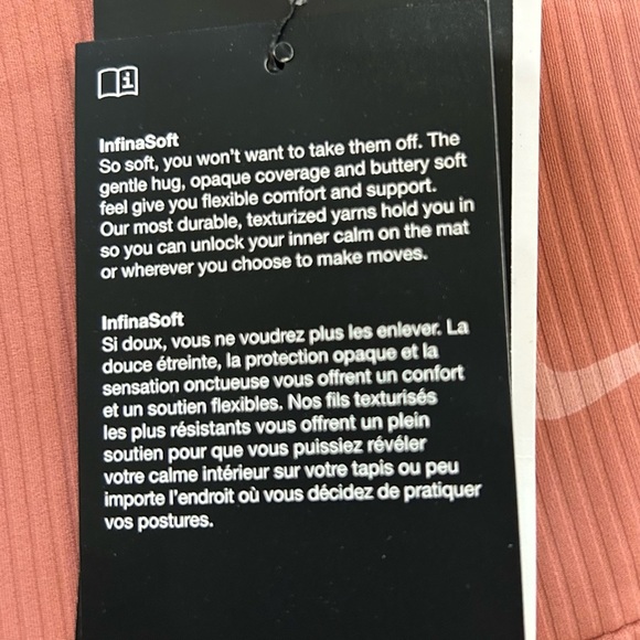 Nike Zenvy Coral High Rise Leggings 7/8 Length   Size: XL.   NWT - Picture 8 of 8